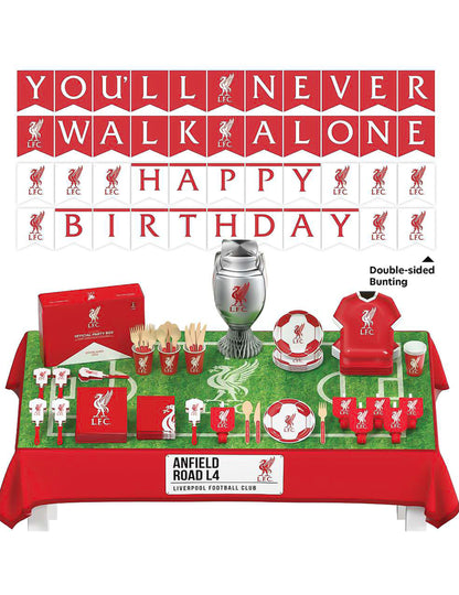 Kit anniversaire Liverpool Football Club 75 pièces