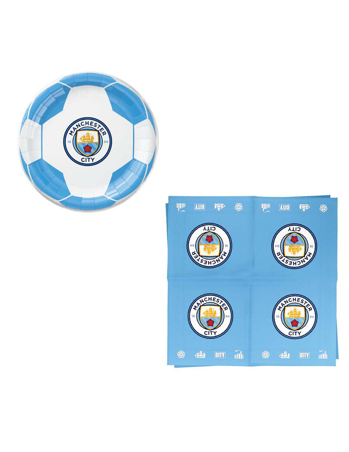 Narozeninová sada Manchester City Football Club 44 dílů