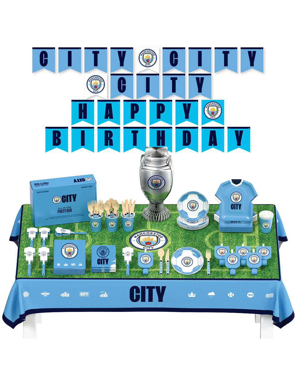 Narozeninová sada Manchester City Football Club 75 dílů
