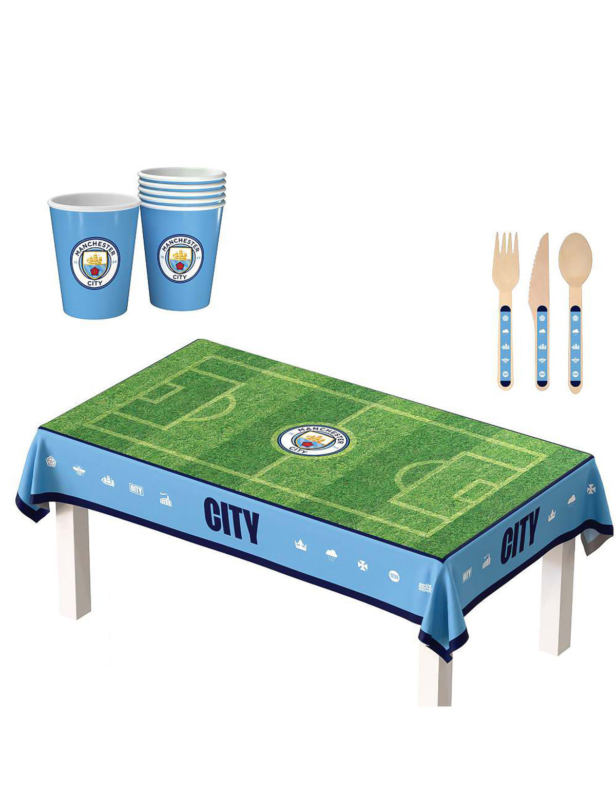 Narozeninová sada Manchester City Football Club 75 dílů