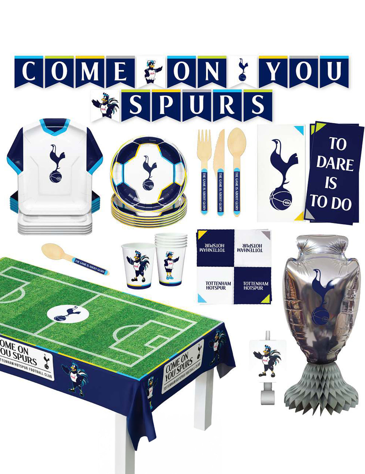 Narozeninová sada Tottenham Hotspur Football Club 75 dílů