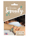 Kit bijoux porte-bonheur bracelet perles en fimo et charms pour enfant ou adulte bleu turquoise et saumon