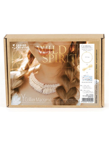 Sada náhrdelníku Macrame 14 cm bohémský a zlatý