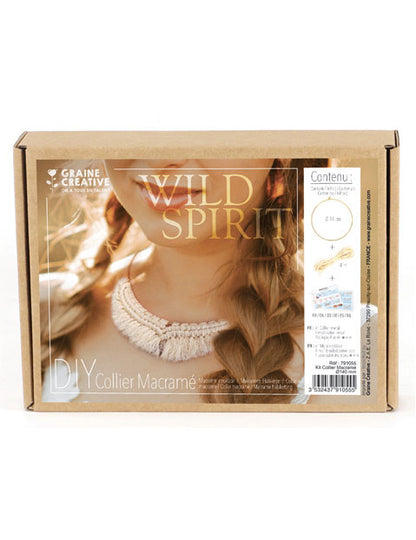 Sada náhrdelníku Macrame 14 cm bohémský a zlatý