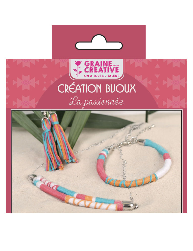 Vícebarevná sada na tvorbu šperků 12,5 x 13 cm kompletní