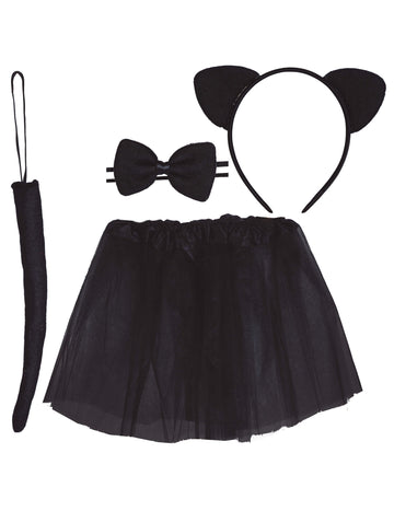 Dětský kostým černé kočky