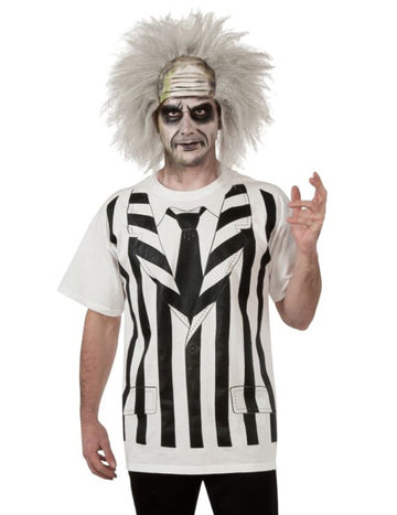 Kostým a paruka pro dospělé Beetlejuice