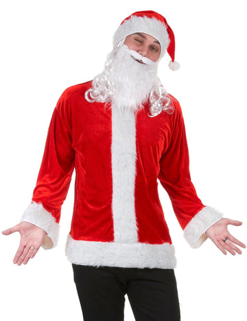 Sada kostýmu Santa Clause pro dospělé