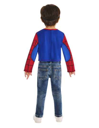 Sada dětského topu a masky Spideyho a jeho mimořádných přátel