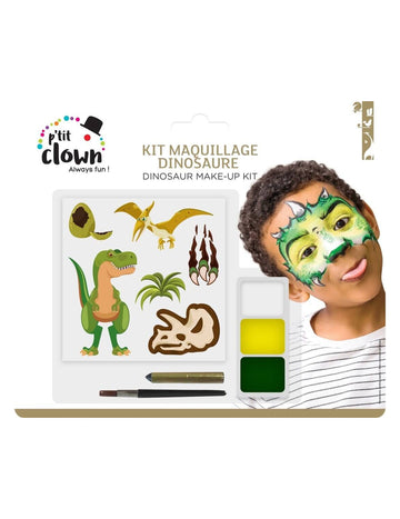 Kit maquillage avec tatouages dinosaure enfant