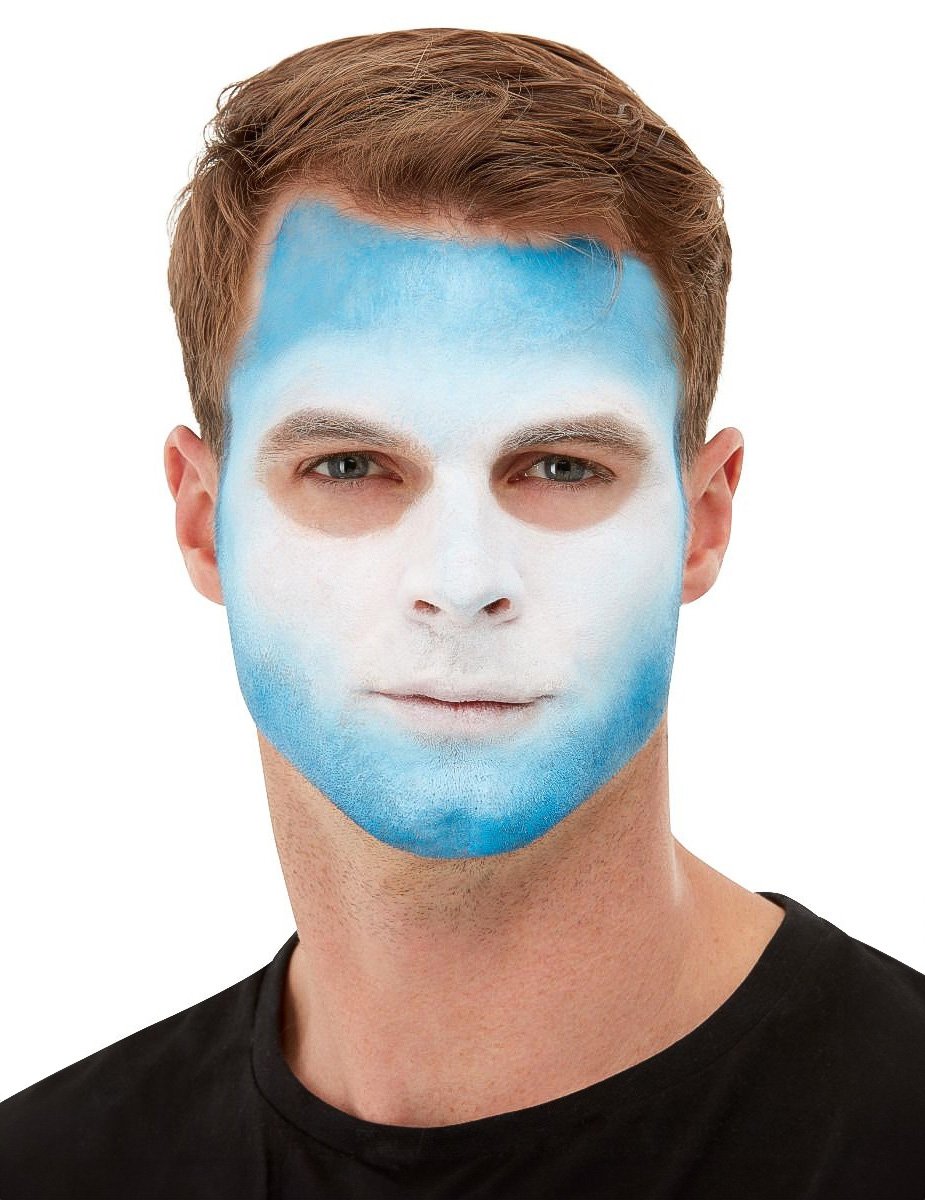 Make -Up Kit a tetoo dia de los muertos blue dospělý