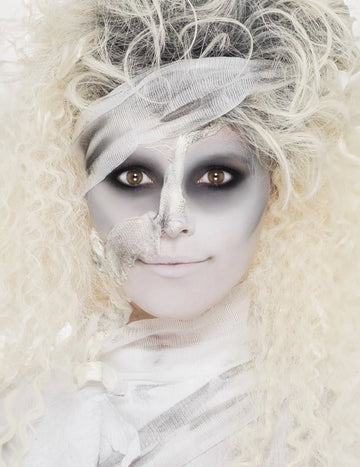 Sada pro dospělé s líčením pro halloweenskou mumii