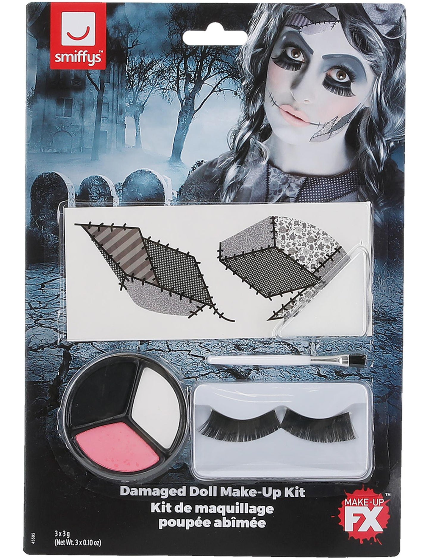 Halloween dospělý make -up kit