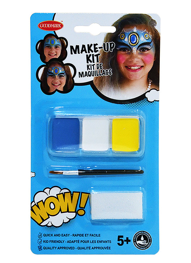 Sada orientálního líčení pro princezny se štětcem a houbičkou pro dívky