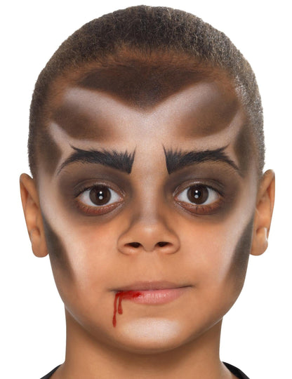 Sada make -up upírů s dětskými protézy