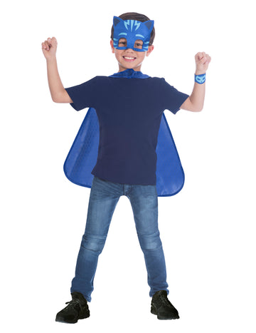 Catboy™-PJ Masks Kostüm-Set für Kinder Lizenz blau