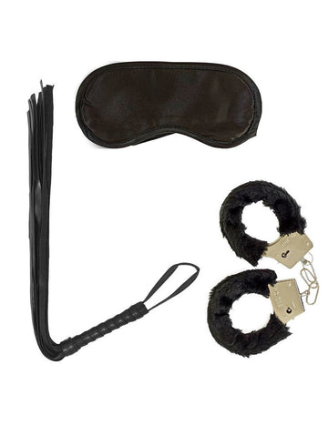 Sada pout s bičem a maskou pro dospělé