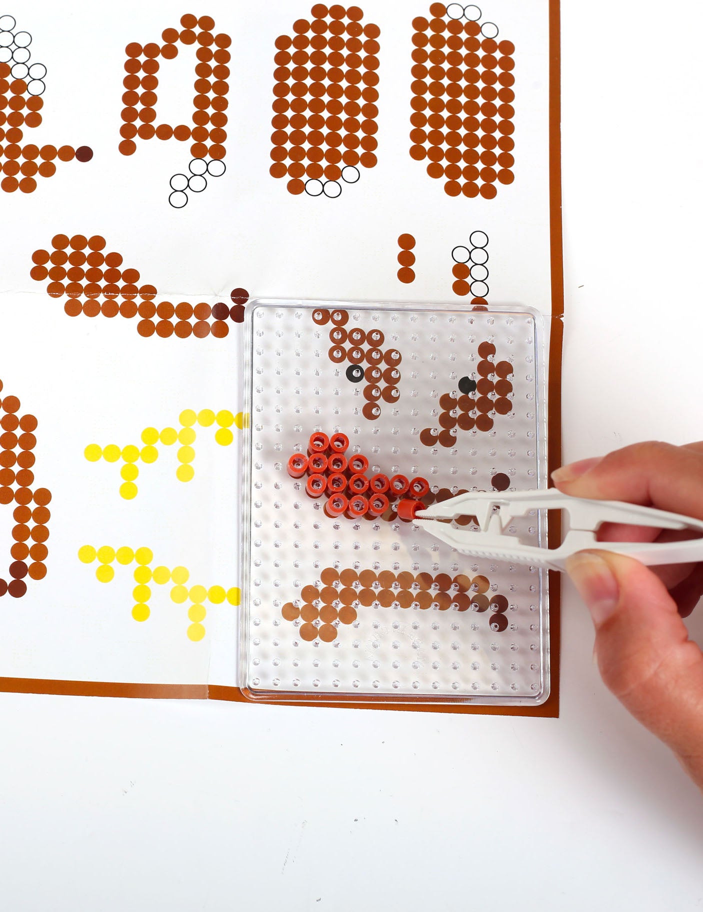 Kreativní volnočasová 3D sada zažehlovacích korálků