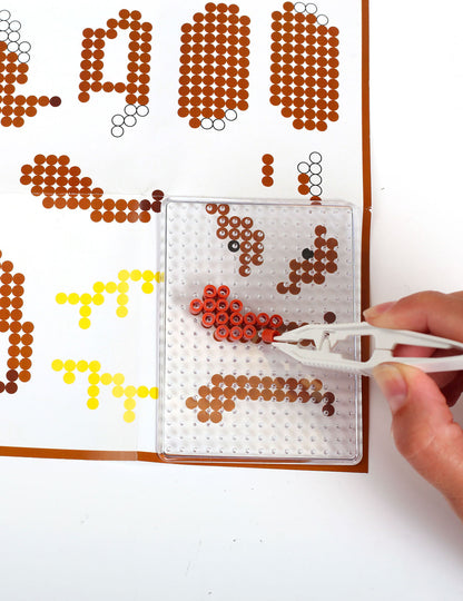 Kreativní volnočasová 3D sada zažehlovacích korálků