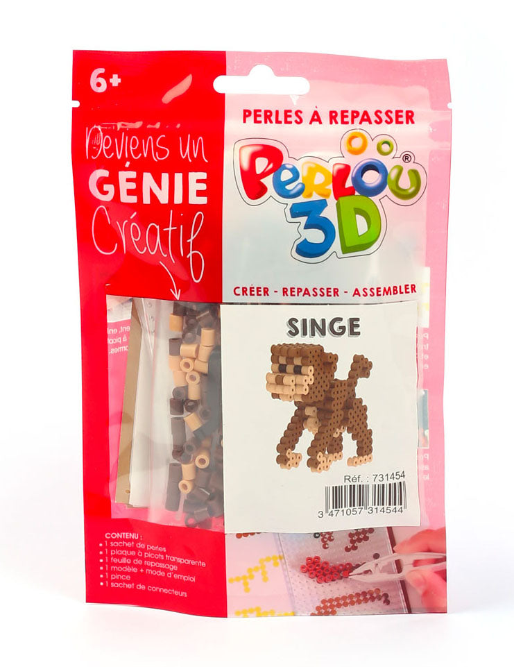 Kreativní volnočasová 3D sada zažehlovacích korálků