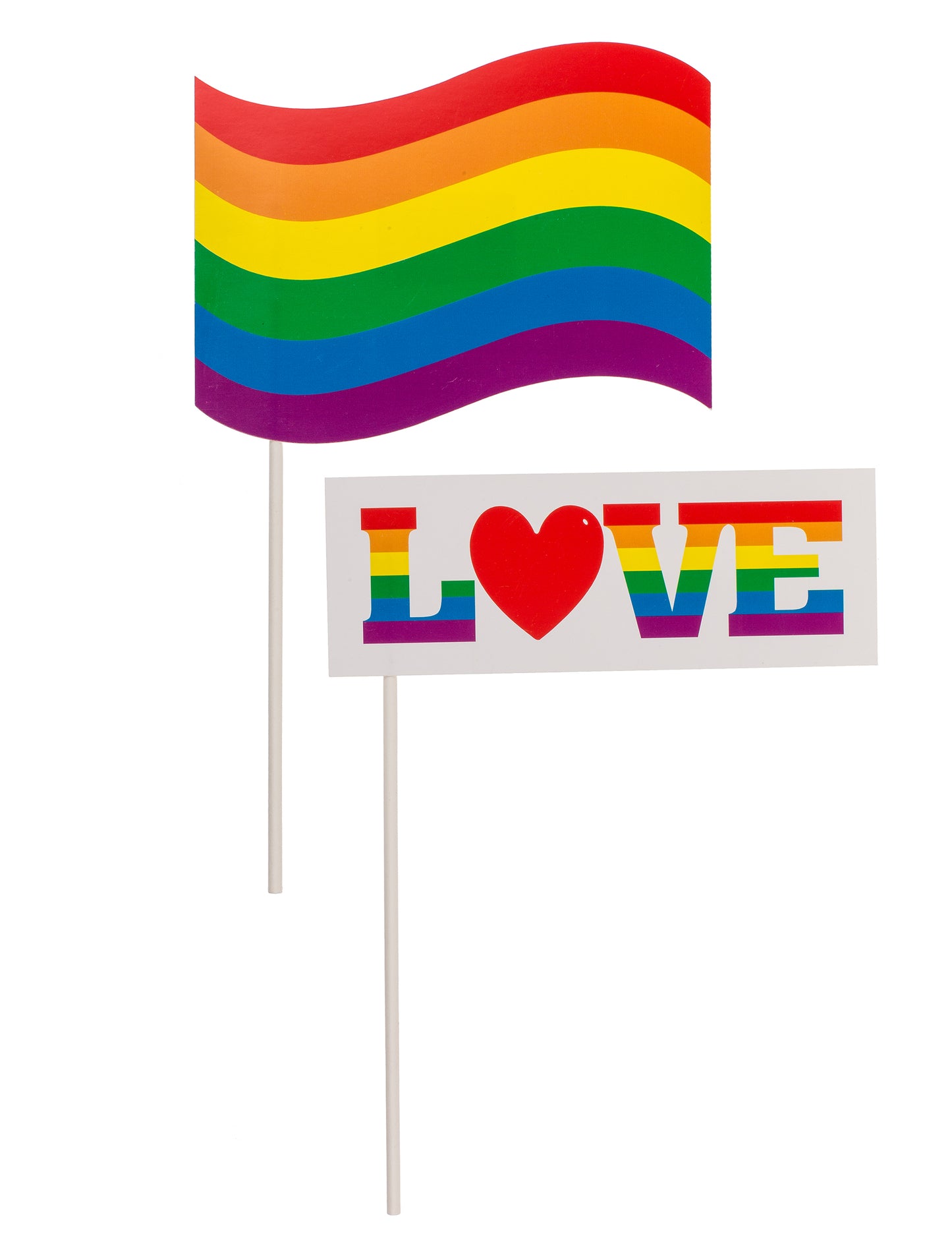 Sada duhových fotobudek Pride 12 kusů