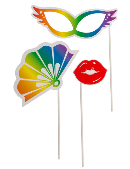 Sada duhových fotobudek Pride 12 kusů