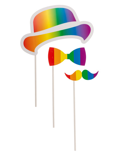 Sada duhových fotobudek Pride 12 kusů