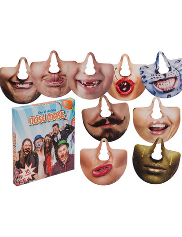 Sada 15 kusů fotobudky pro humorná ústa