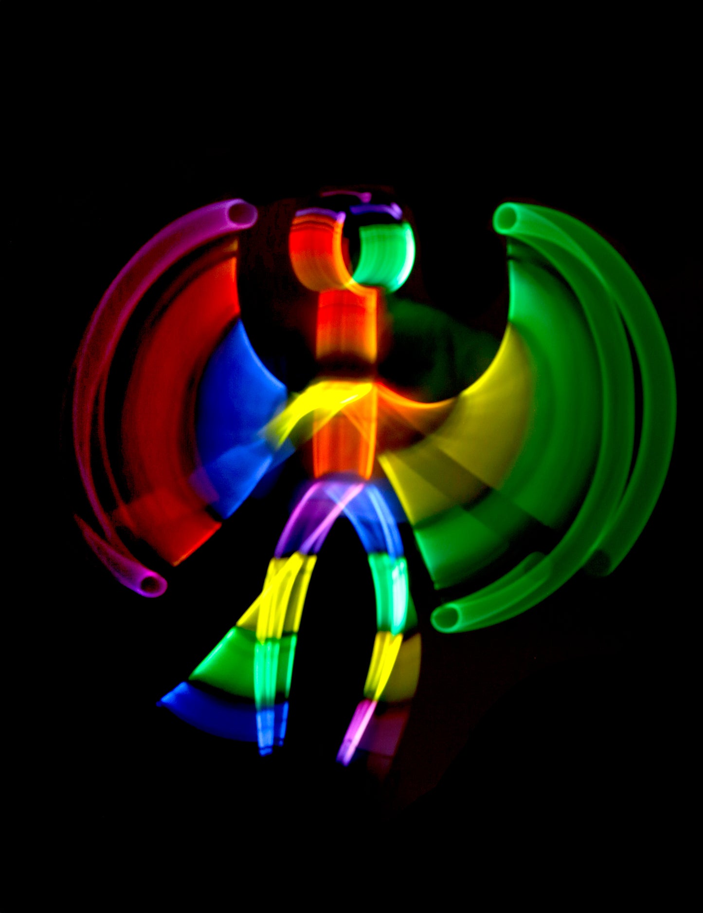 Leuchtende Leuchtstäbe Set 47 teilig