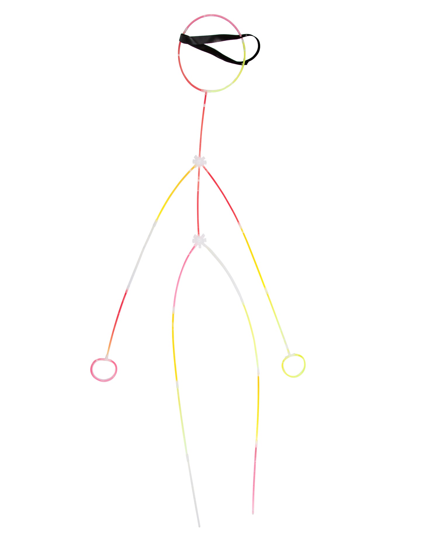 Leuchtende Leuchtstäbe Set 47 teilig