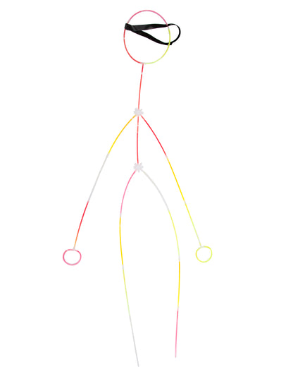 Leuchtende Leuchtstäbe Set 47 teilig