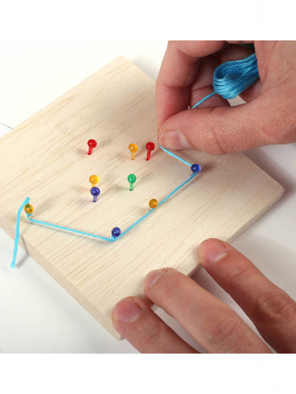 Juniorská sada provázků s motivem moře s drátěnými malbami