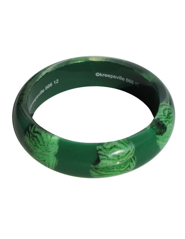 Bracelet cerveau zombie pour adulte vert