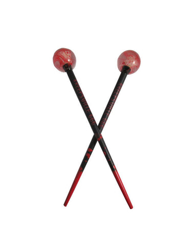 Kreepsville Gotické vlasové tyčinky Zuby černo-bílo-červené 