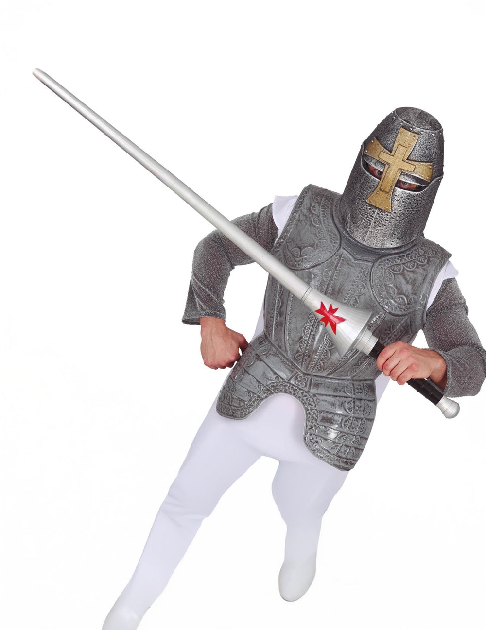 Mise en situation de la lance de cavalier