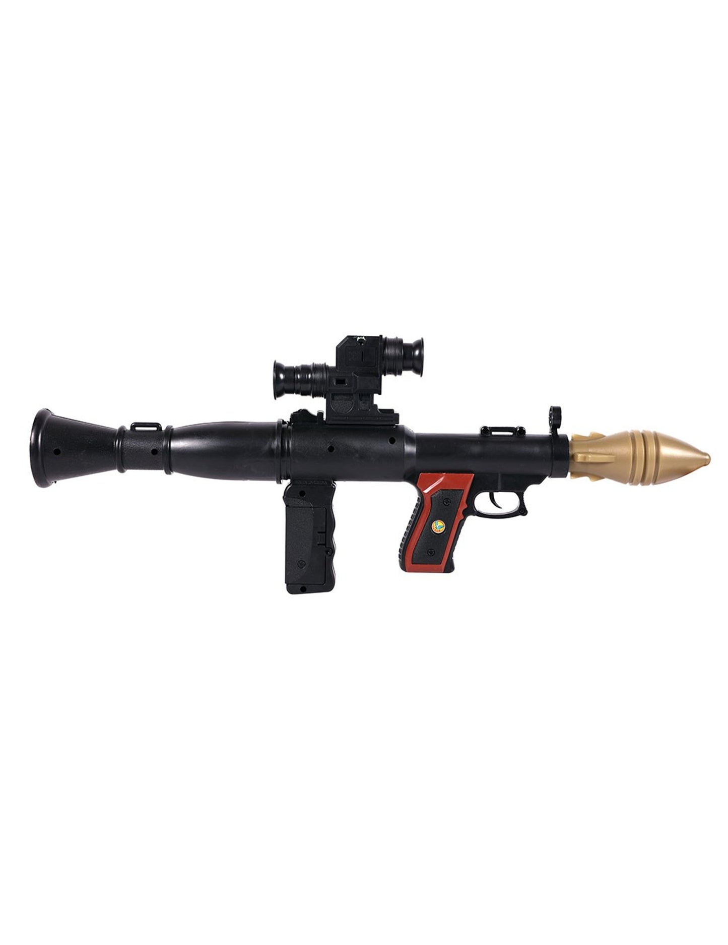 Vue de profil du lance grenade soldat