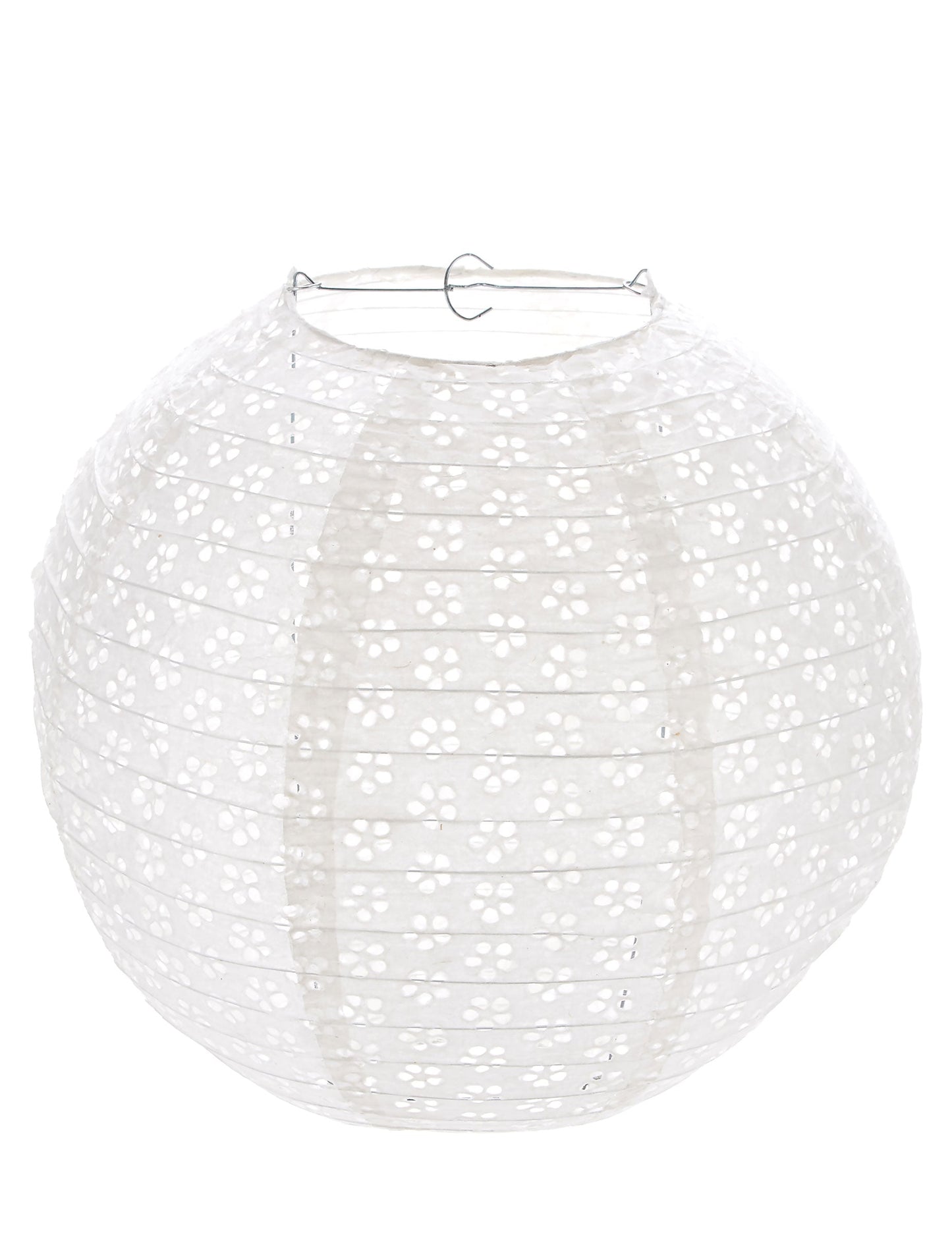 Lanterne dentelle vintage japonaise pour décoration blanche