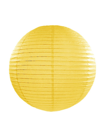 Žlutý japonský lucerna 35 cm