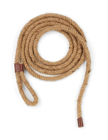 Lasso de cowboy pour adulte beige et marron