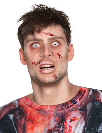 Kontaktní čočky bez předpisu pro dospělé s bílými očima