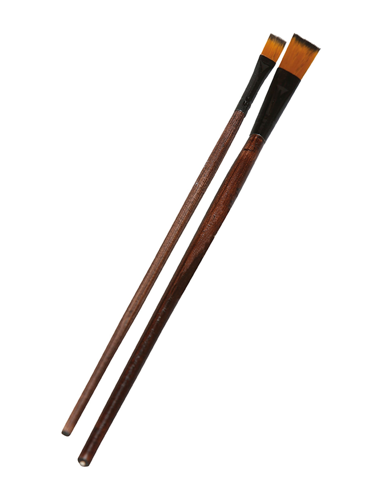 Vue détaillée du lot de 2 pinceaux à maquillage pour adulte