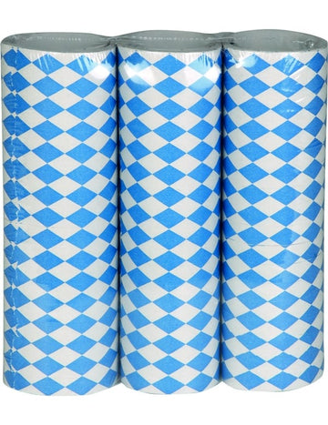 Sada 3 modrobílých stuh s motivem Oktoberfestu