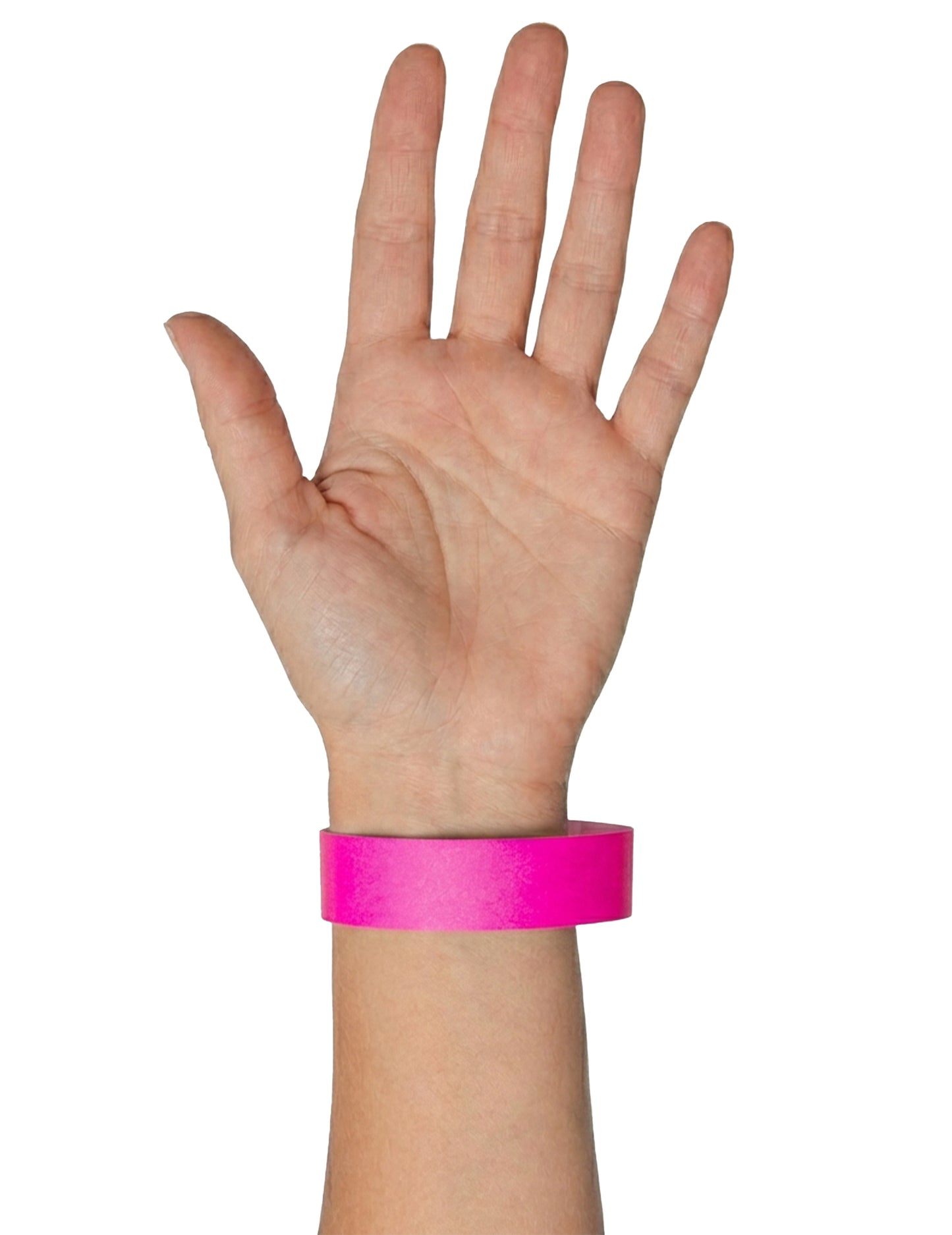 Sada 50 růžových náramků na akce 