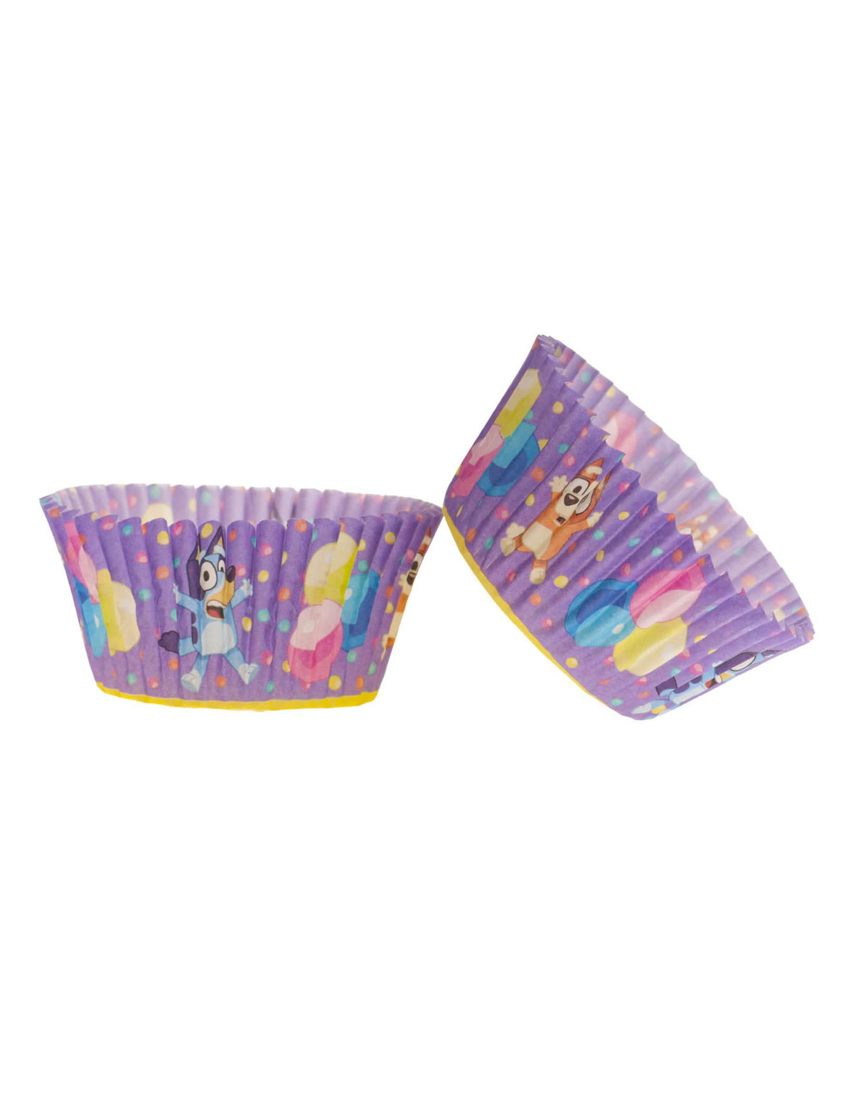 Sada 25 košíčků na muffiny Bluey a Bingo™ 5 × 3 cm