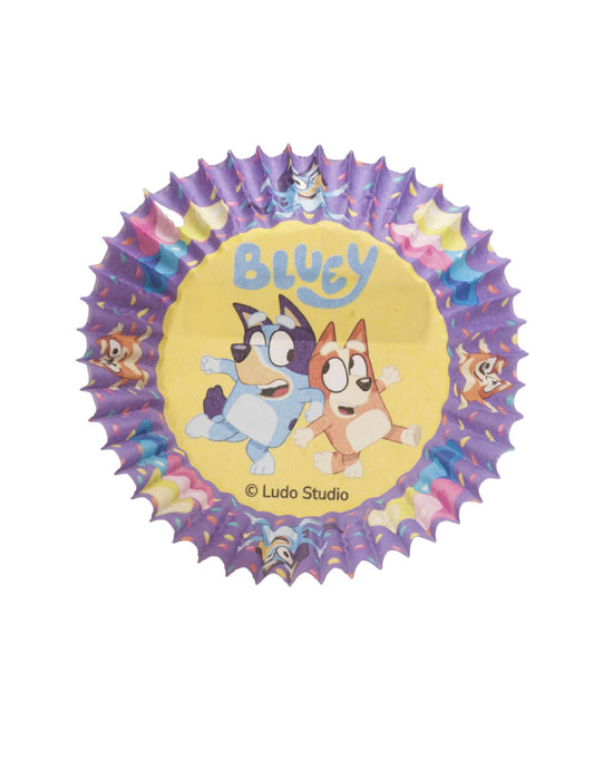 Sada 25 košíčků na muffiny Bluey a Bingo™ 5 × 3 cm
