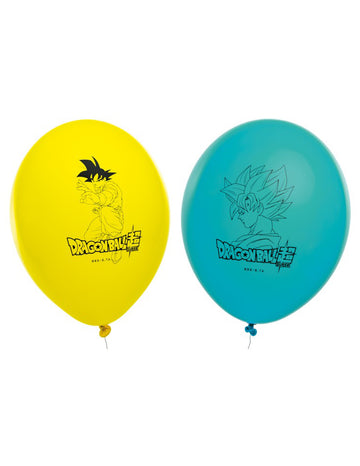 Sada 6 latexových balónků 27cm Dragon Ball Z