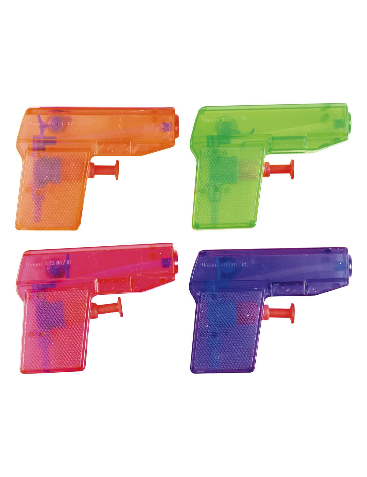 Sada 8 mini vodních pistolí