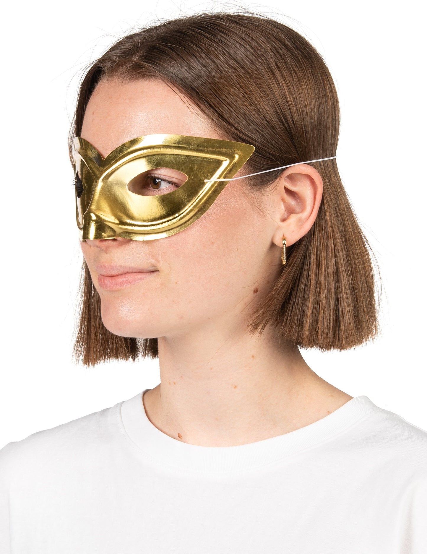 Dospělý lesklý zlatý vlk