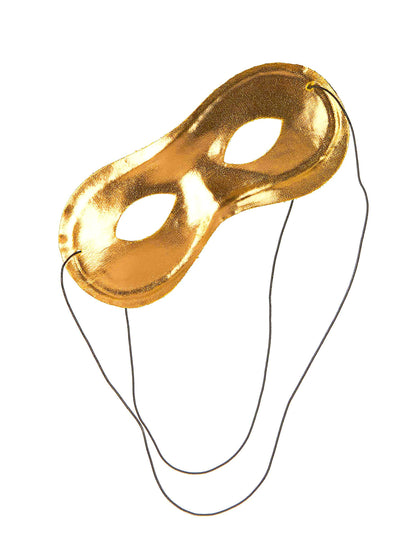 Karneval Augenmaske gold für Erwachsene