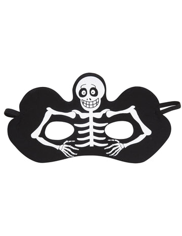 Dospělý černý kostlivec vlk Halloween